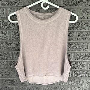 Lululemon Cut Back Crop Tank